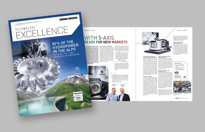 DMG MORI features K&B Industries in its Technology Excellence Magazine